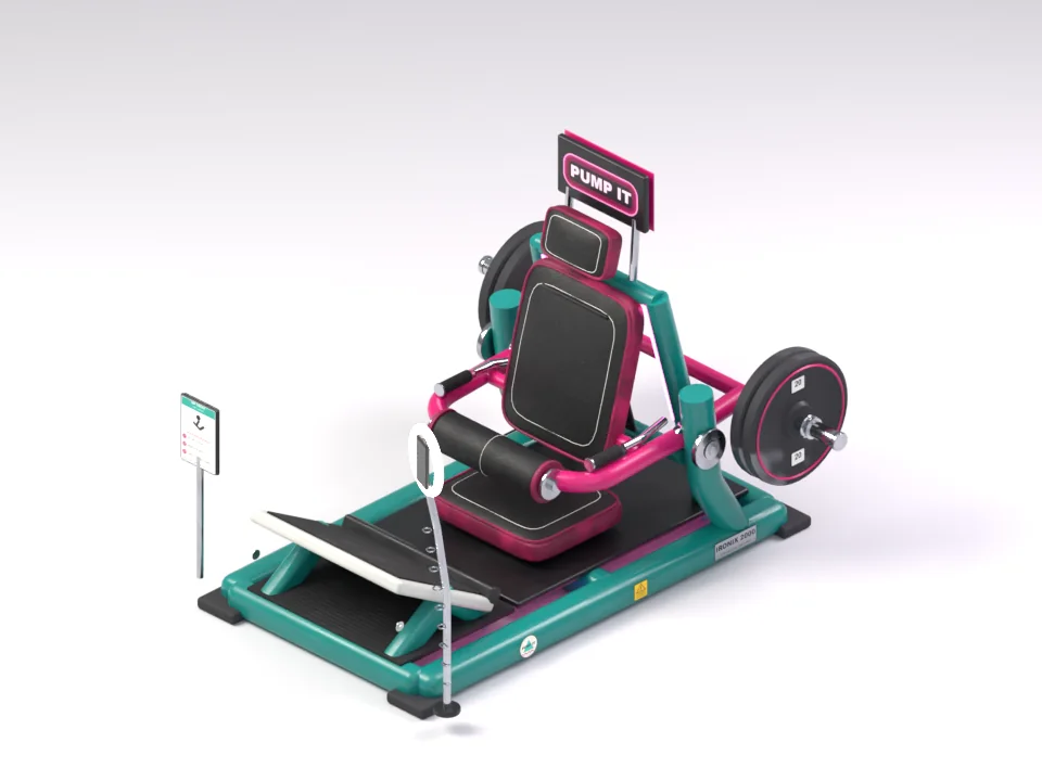 Hip Thrust — Rendu Blender